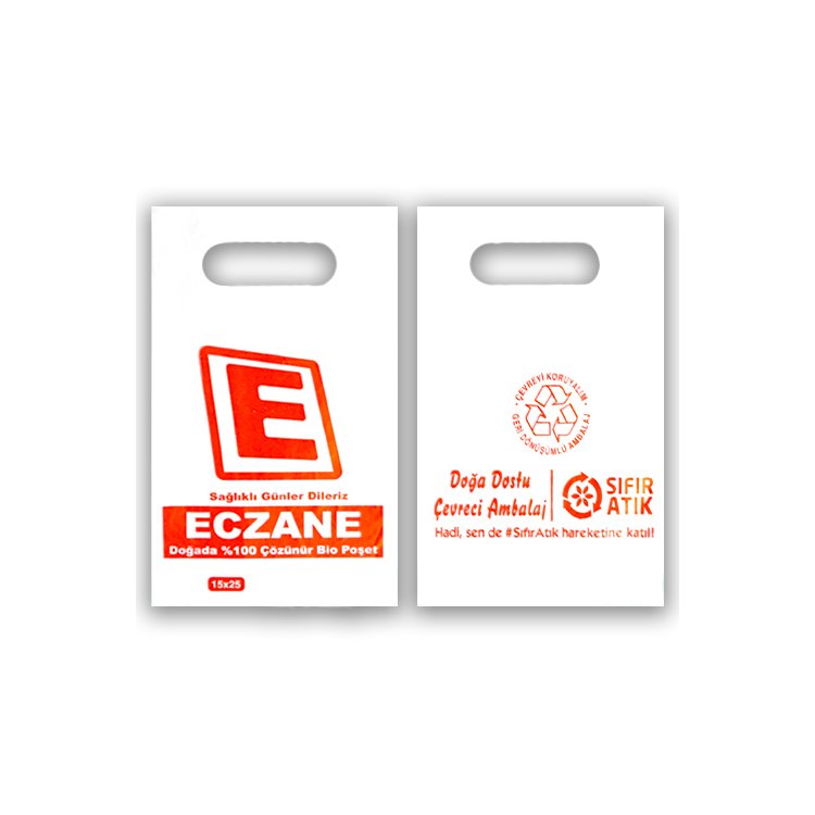 ECZANE POŞETİ MİNİ BOY / 15x25 Cm / 1500 ADET